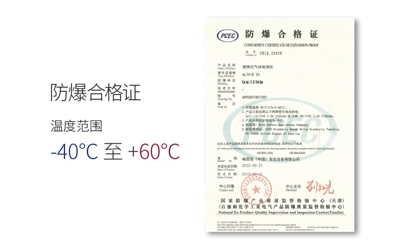 梅思安10196208（國(guó)產(chǎn)熒光外殼版）天鷹2XT雙氣體檢測(cè)儀圖片7