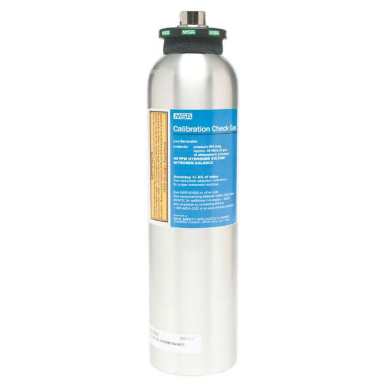 梅思安10154995 20ppm H2S/10ppm SO2 34L標定氣圖片