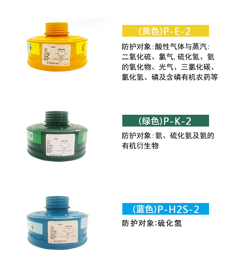 普達(dá)塑料P-A-2 3號(hào)濾毒罐圖1