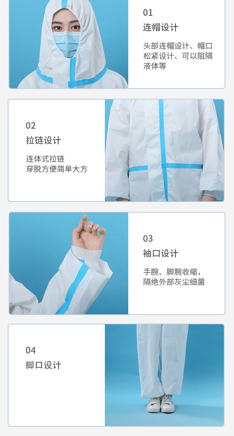 豫中健一次性醫用防護服圖片4