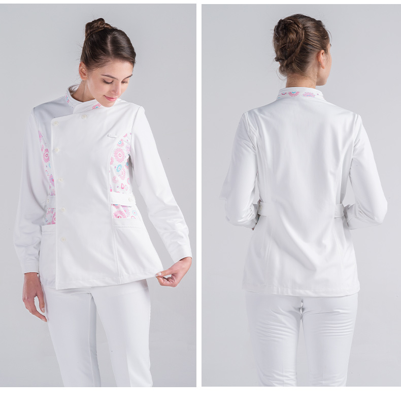 樂(lè)倍康NC156-N果色生香長(zhǎng)袖護(hù)士服圖片1
