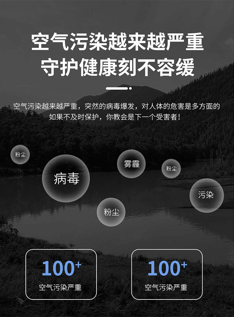 祥森頭戴式蝶型醫用防護口罩