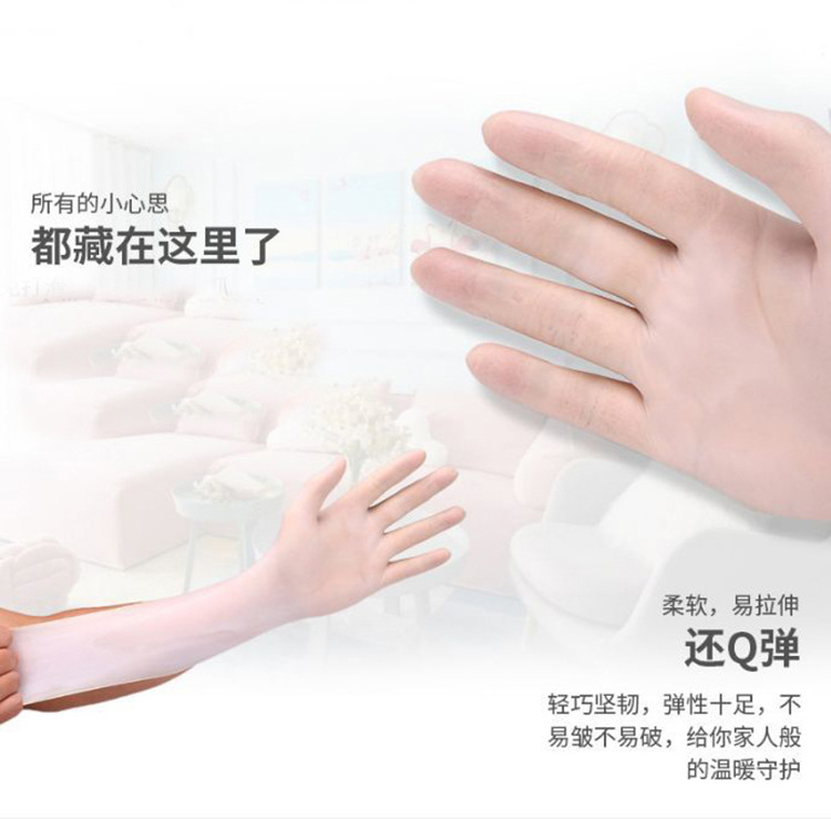 施?？礔850一次性無粉非滅菌橡膠檢查手套圖片7