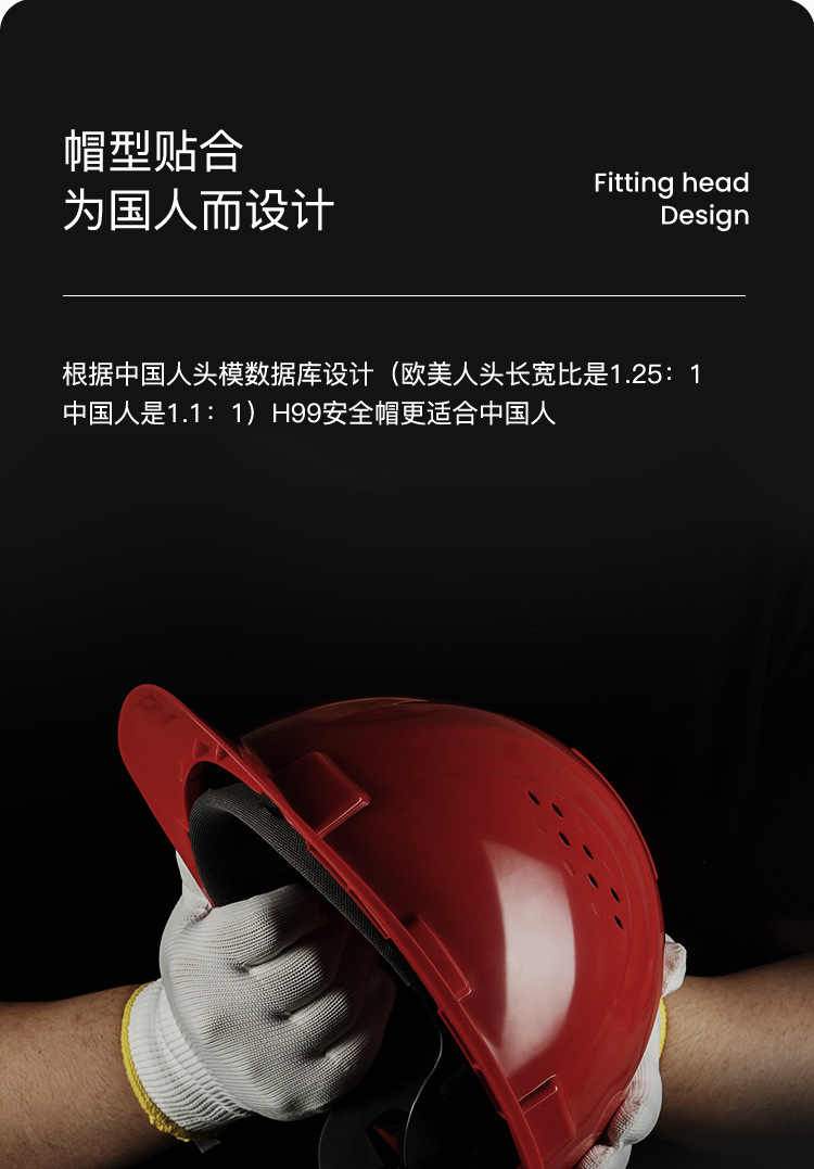 霍尼韋爾H99RA103S ABS橙色安全帽 H99S系列帶透氣孔9