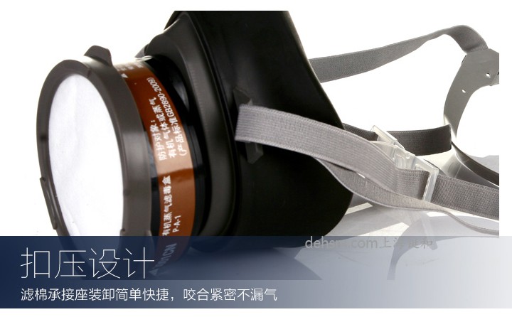 3M320P防毒面具扣壓式設(shè)計