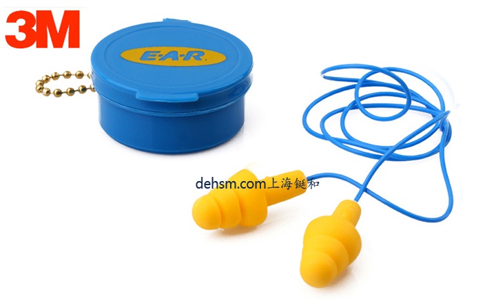 3M340-4002硅膠帶線防噪音耳塞圖片-側(cè)面